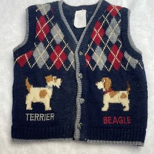 90’s vintage wool sweater vest